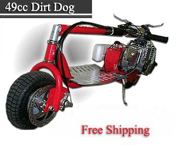 49cc Dirt Dog gas scooter