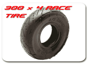 300 x 4 race tire